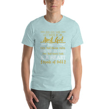 Load image into Gallery viewer, And God said, let me be an April girl Unisex T-Shirt