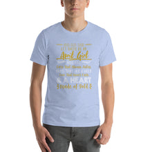 Load image into Gallery viewer, And God said, let me be an April girl Unisex T-Shirt