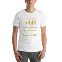 Load image into Gallery viewer, And God said, let me be an April girl Unisex T-Shirt